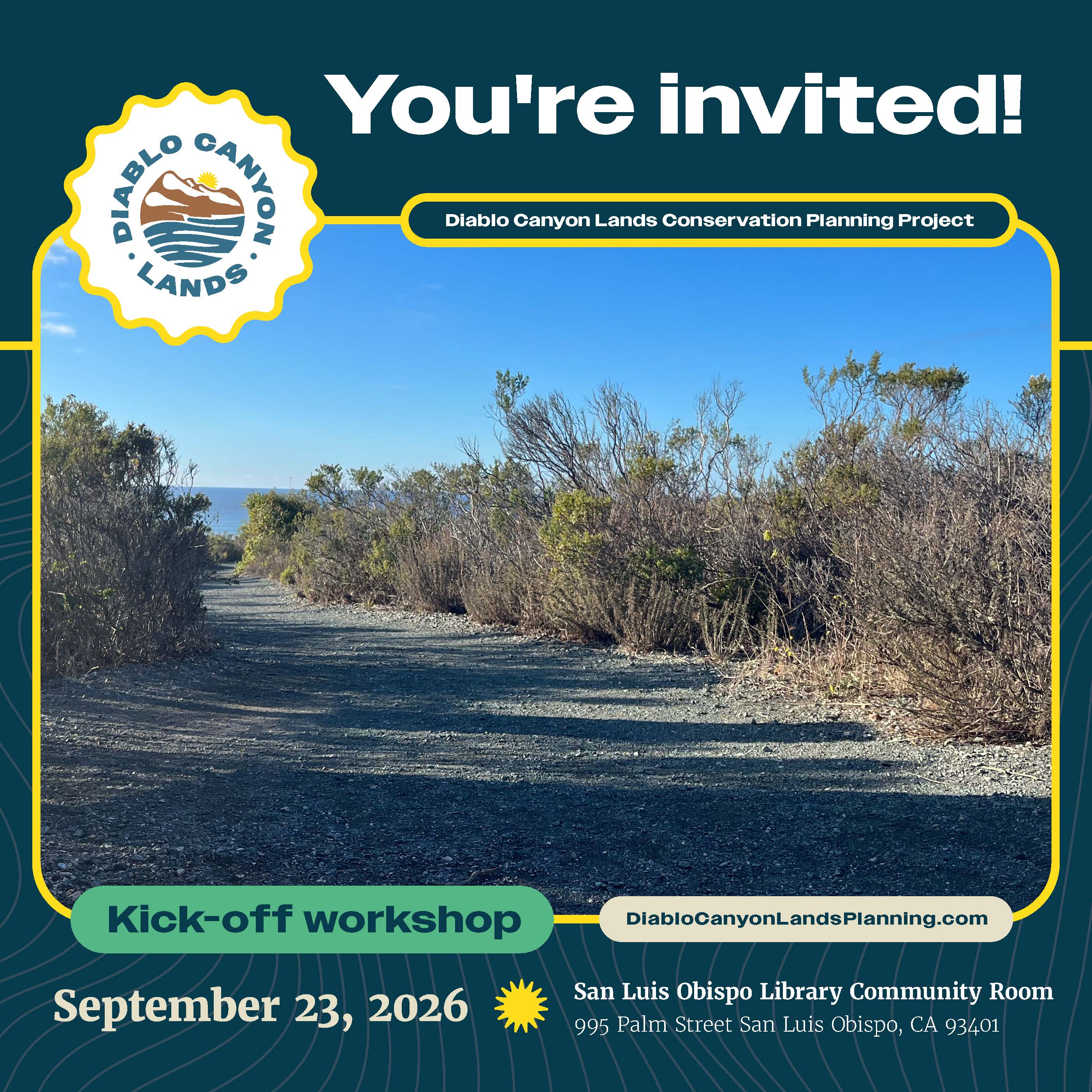 You're Invited Graphic