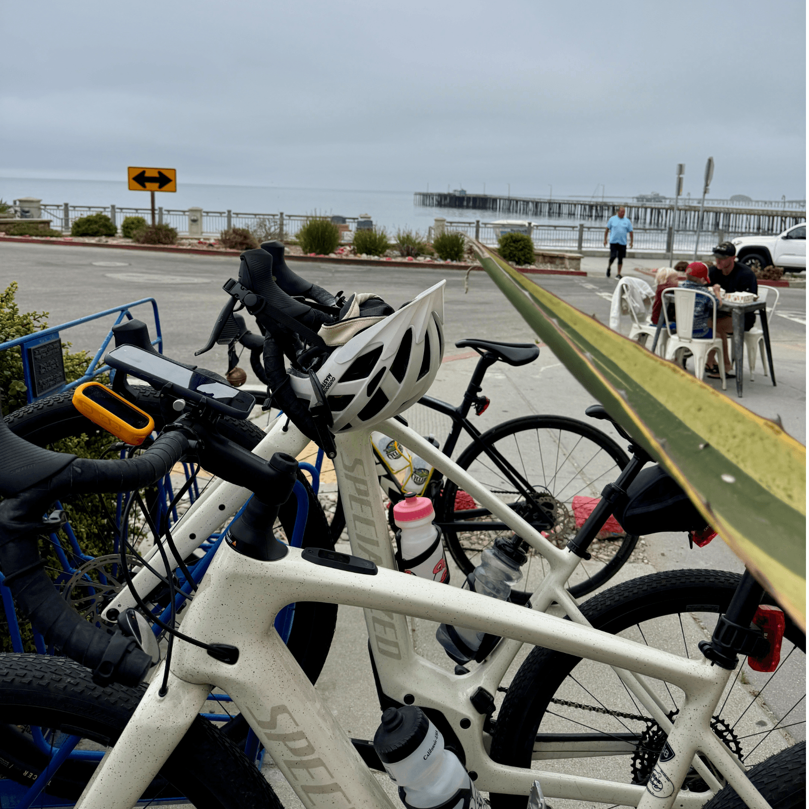 Photo of bikes at a bike rack