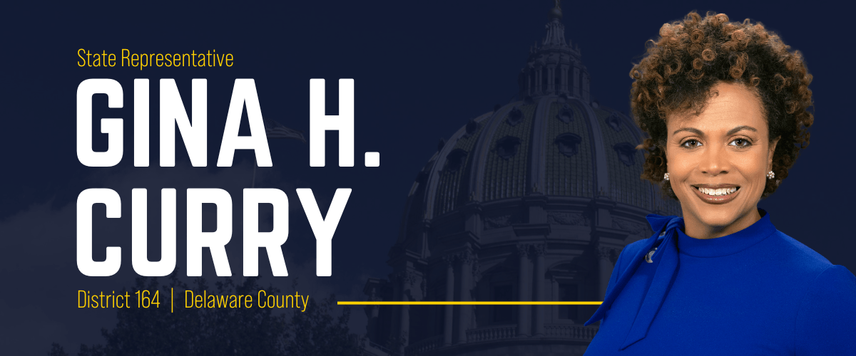 PA Representative Gina Curry banner image