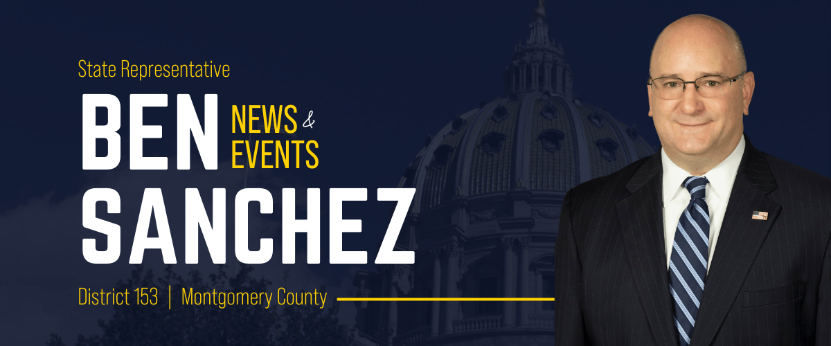 PA Representative Ben Sanchez banner image