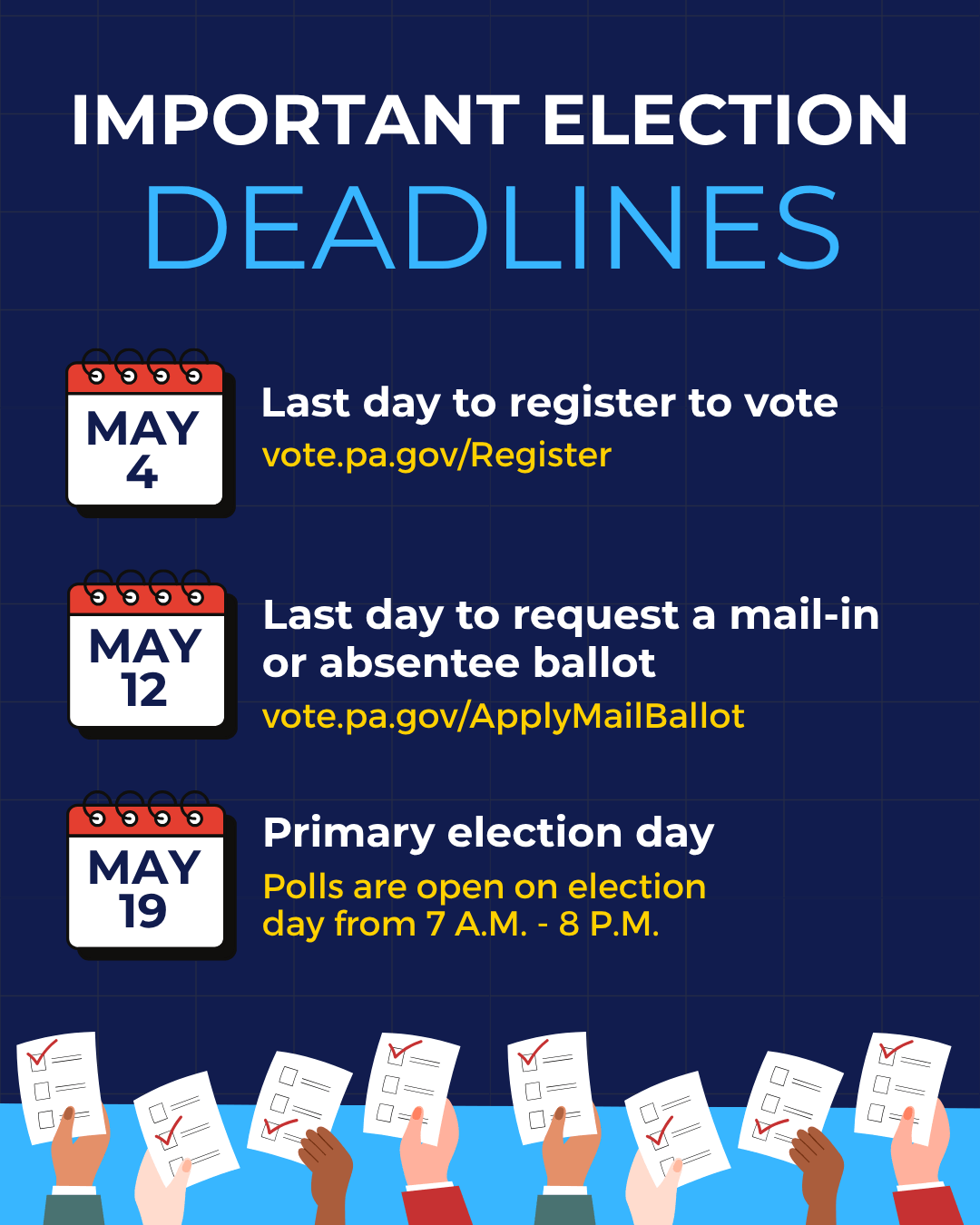 Image explaining that the PTRR Deadline is coming up on December 31st. TO call office for more information at 215-517-6800