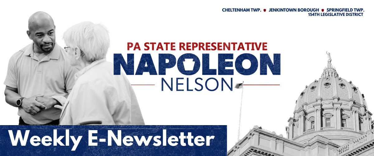 PA Representative Napoleon Nelson banner image
