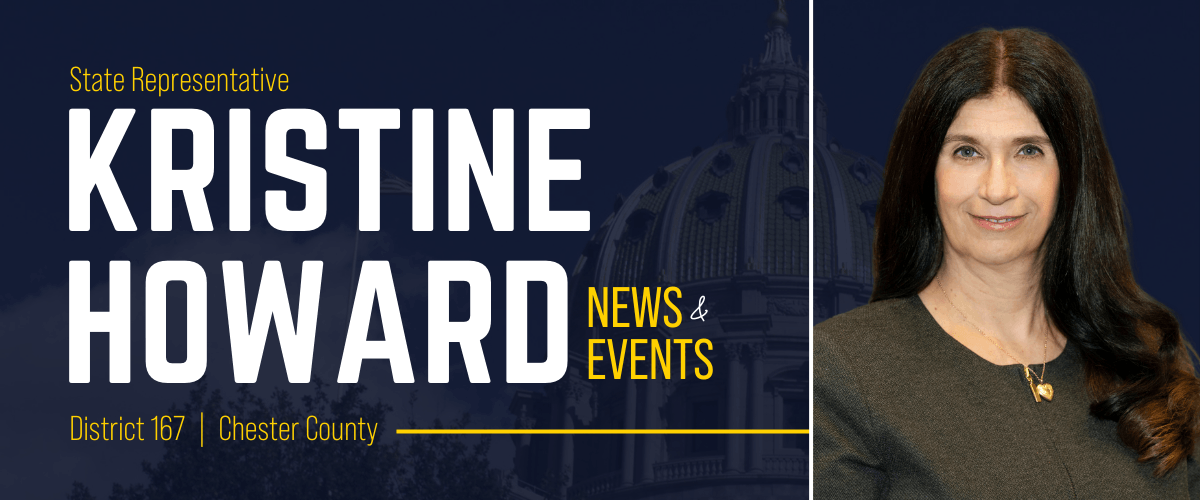 PA Representative Kristine Howard banner image