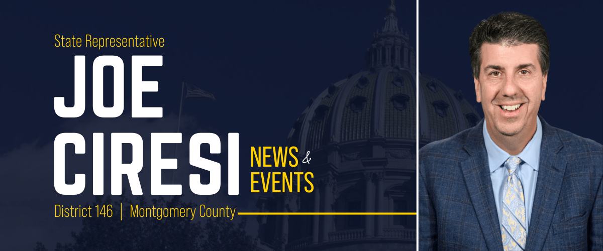 PA Representative Joe Ciresi banner image