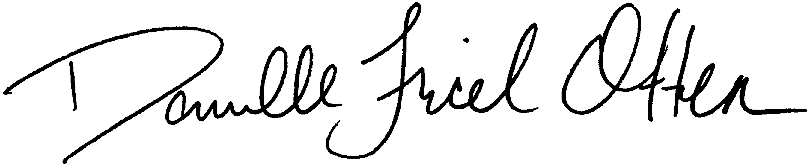 PA Representative Danielle Otten's signature image