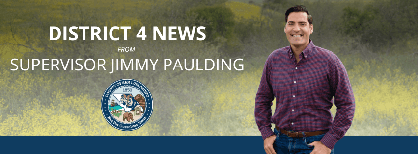 County of San Luis Obispo seal Jimmy Paulding 4th District Supervisor County of San Luis Obsipo