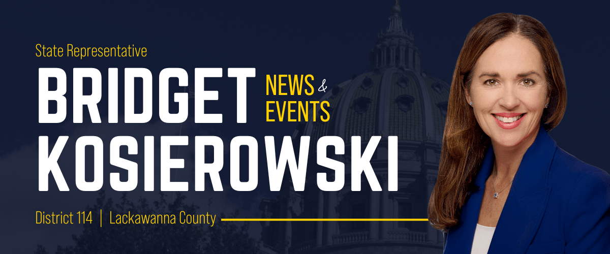 PA Representative Bridget Kosierowski's banner image