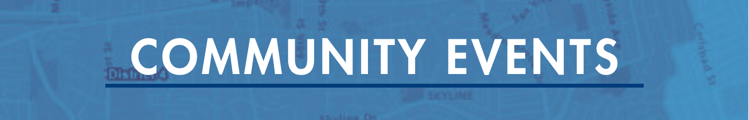 Community Events Header