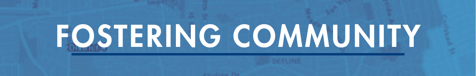 Fostering Community Header