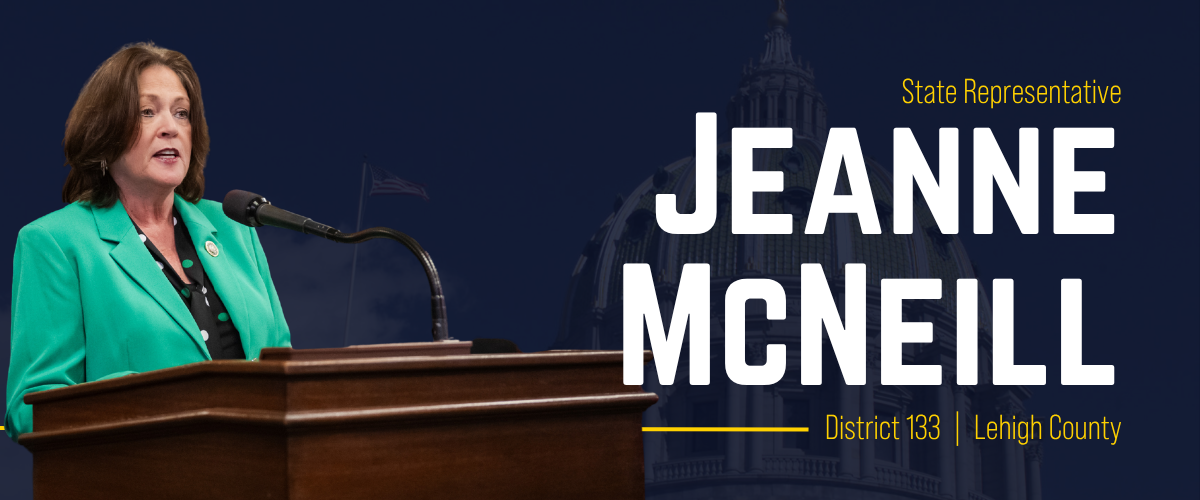 PA Representative Jeanne McNeill banner image