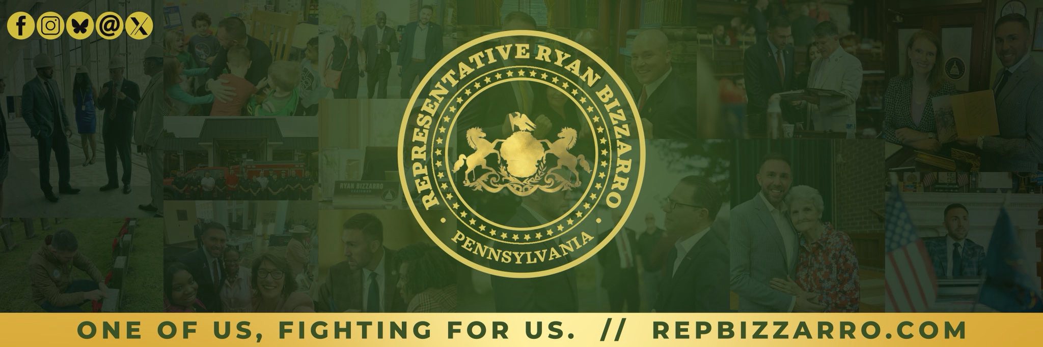 PA Representative Ryan Bizzarro's banner image
